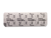 back of blister pack containing aciclovir tablets