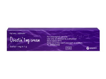 Pack of 1 15g tube of Ovestin 1mg/g estradiol intravaginal cream and applicator