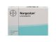Packet front of 30mg oral tablets of Norgeston