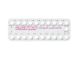 Blister pack of Millinette 20/75 microgram coated tablets