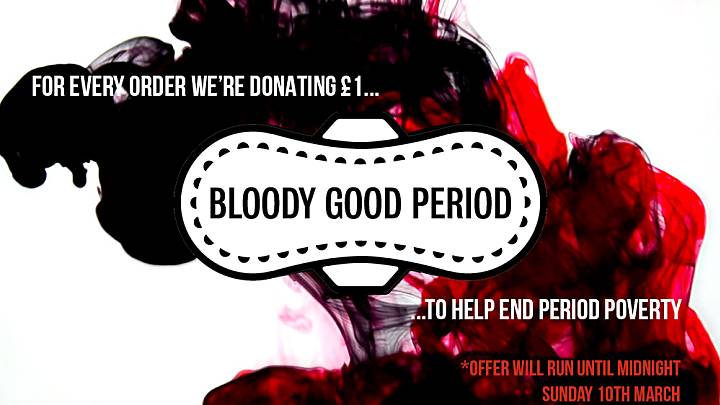 A bloody good period banner