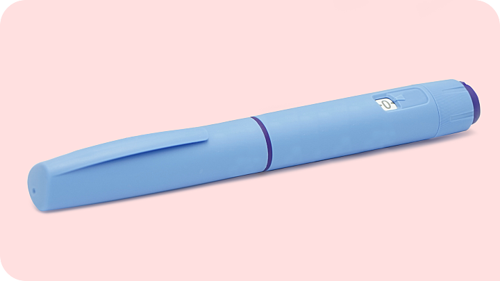An Ozempic injectable pen