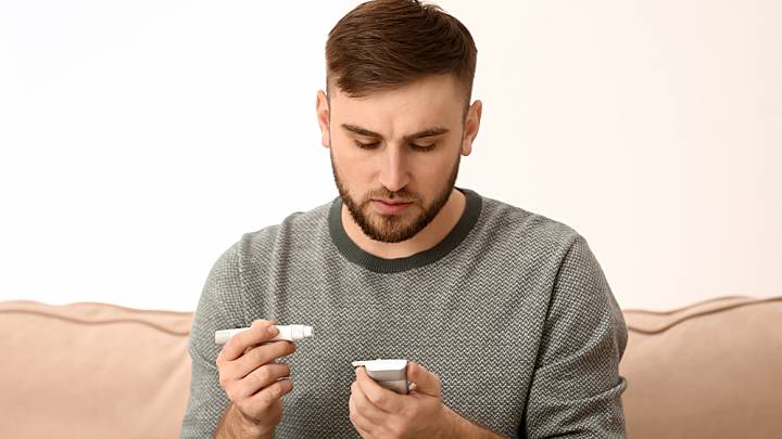 Man checking if he's using the best type 2 diabetes medication for him
