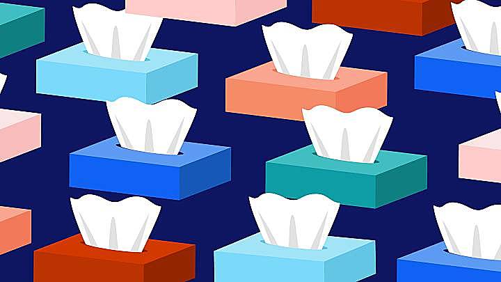 boxes of tissues