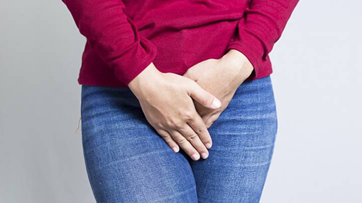 A woman that may have thrush