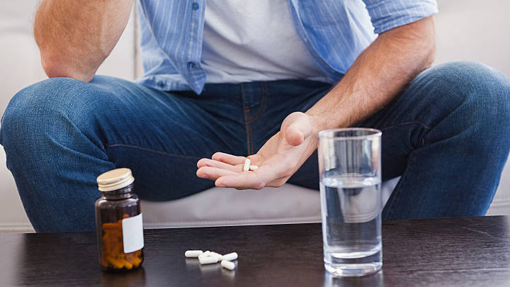 Somebody sat down comparing two medications
