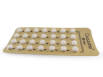 Front of blister pack containing Cerazette pills