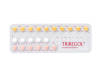 Blister pack of Triregol coated tablets