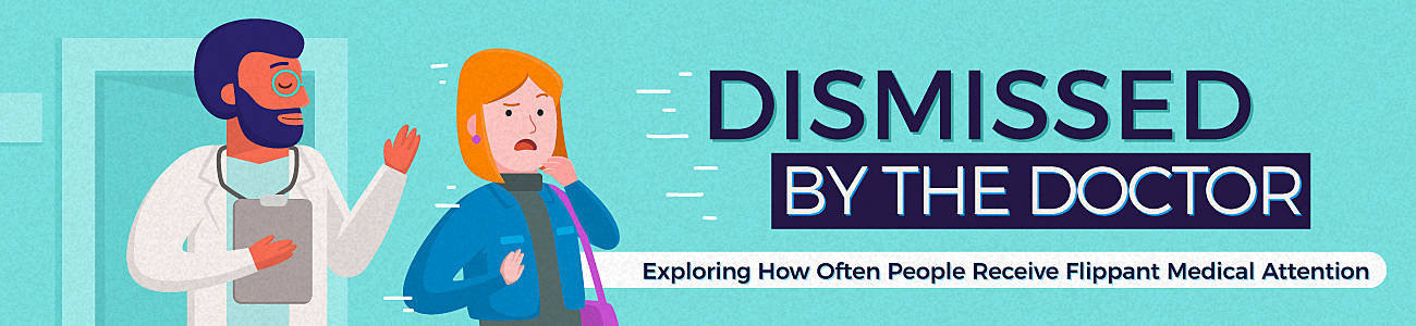 dismissed by a doctor; exploring how often people receive flippant medical attention