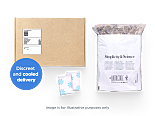 Cooled delivery packaging