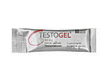 Sachet containing 5ml of Testogel 50mg gel