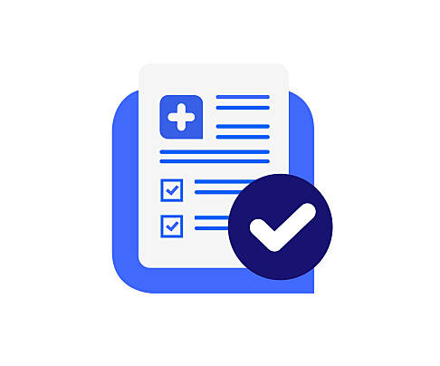 Recovery certificate icon