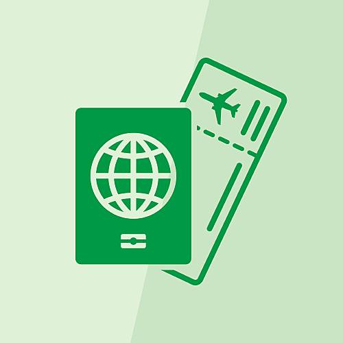 passport and boarding pass