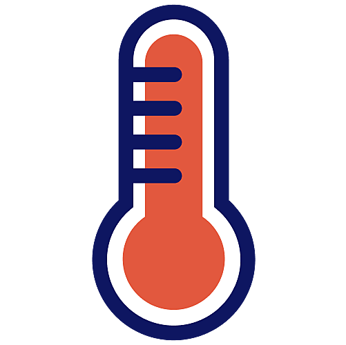 an image of a red boiling point temperature thermometer