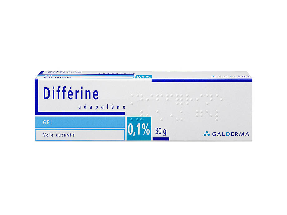 Différine (Adapalène) 0,1% crème contre l'acné | ZAVA