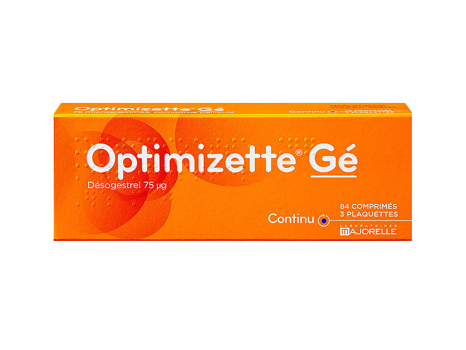 Pilule Optimizette Gé 75 µg : utilisation, prix | ZAVA