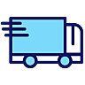 Icon of hands receiving a parcel