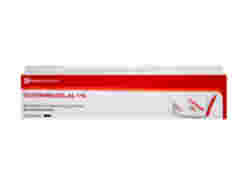 Packungsvorderseite einer Tube Clotrimazol AL 1% von Aliud Pharma