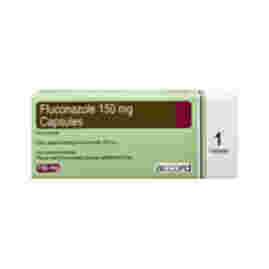 Front of box containing 1 Fluconazole 150mg tablet