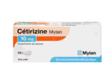 Cetirizine 10 mg comprimés