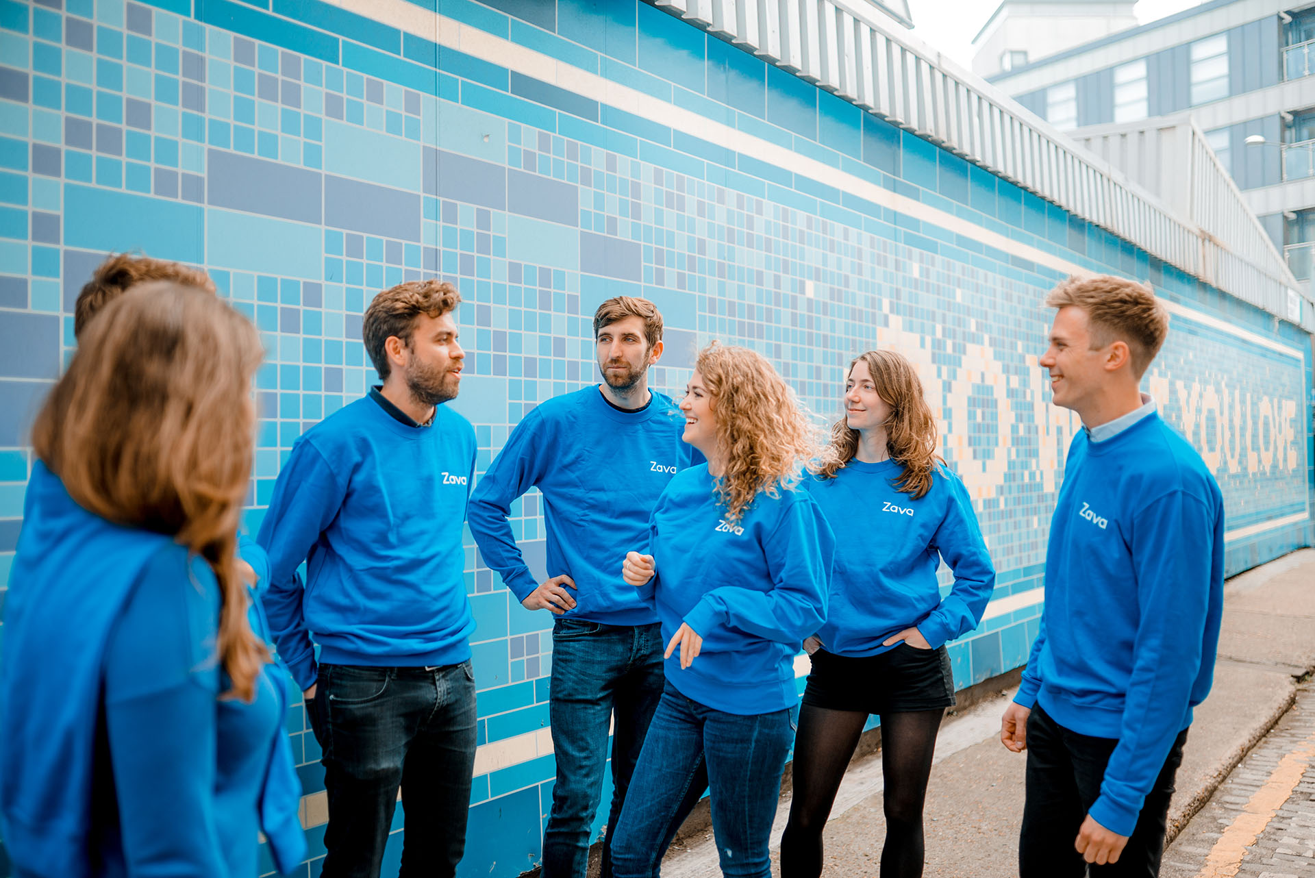 Members of the Zava team