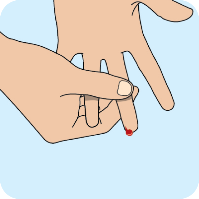 Step 9 of using a vitamin D test kit