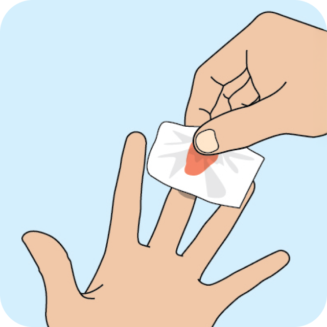 Step 8 of using a vitamin D test kit
