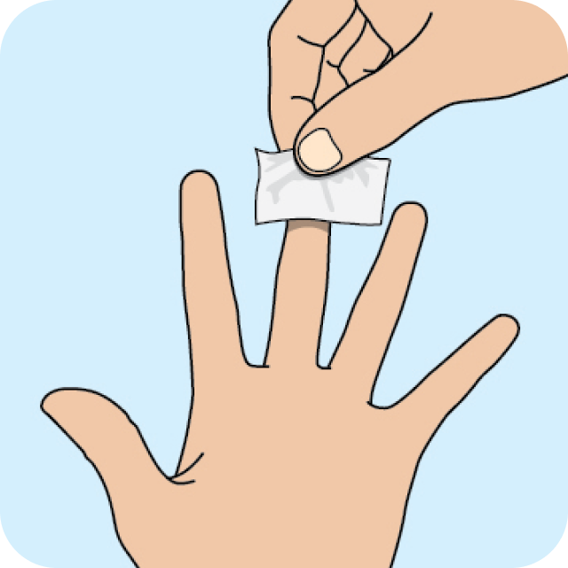 Step 5 of using a vitamin D test kit
