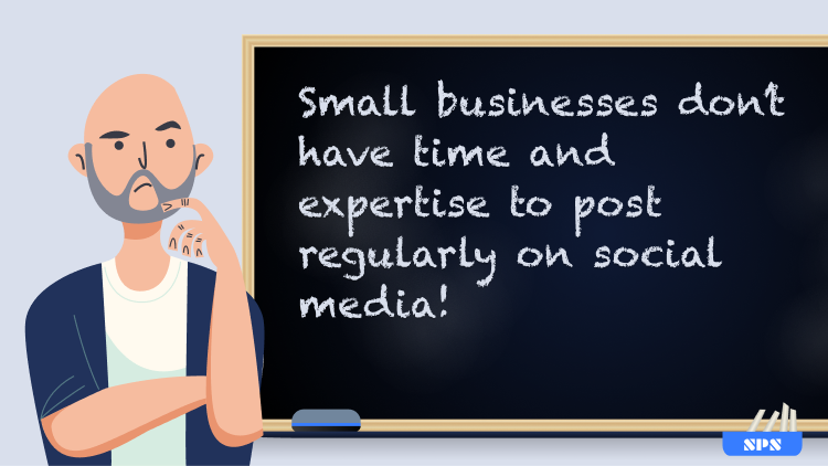 Small businesses don't have time to post the latest news