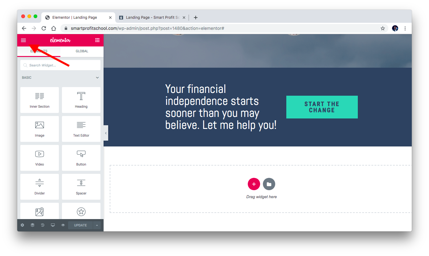 Exiting to Dashboard