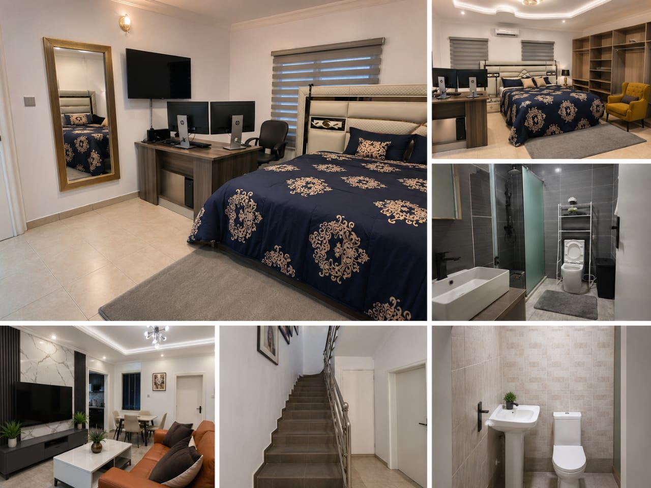 Furnished 4 Bedroom Terrace House + BQ