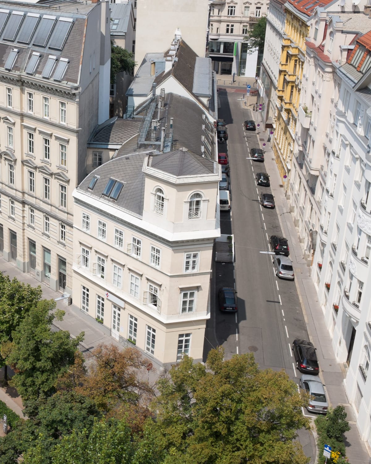 Wiener Zinshaus-Bestand aus der Luft