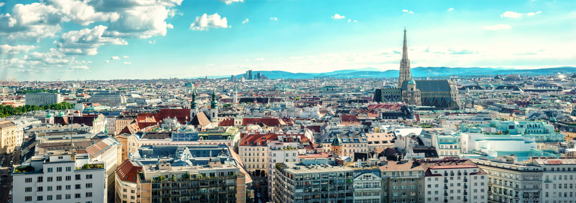 Wiener Skyline mit Stephansdom