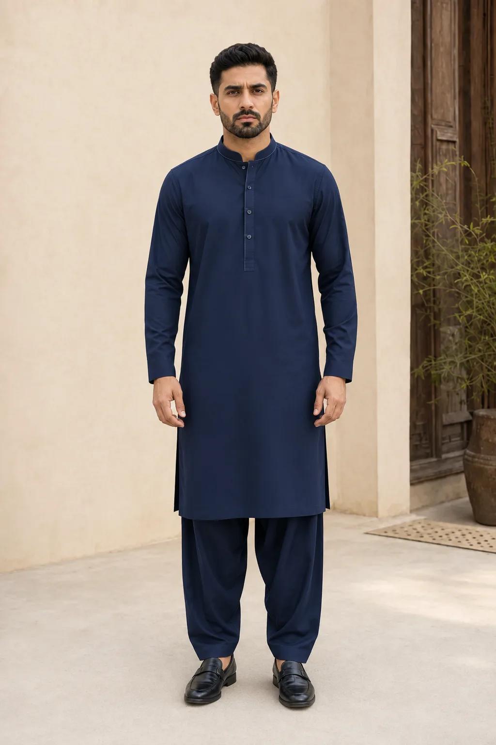 Ali — Casual Shalwar Kameez — view 1