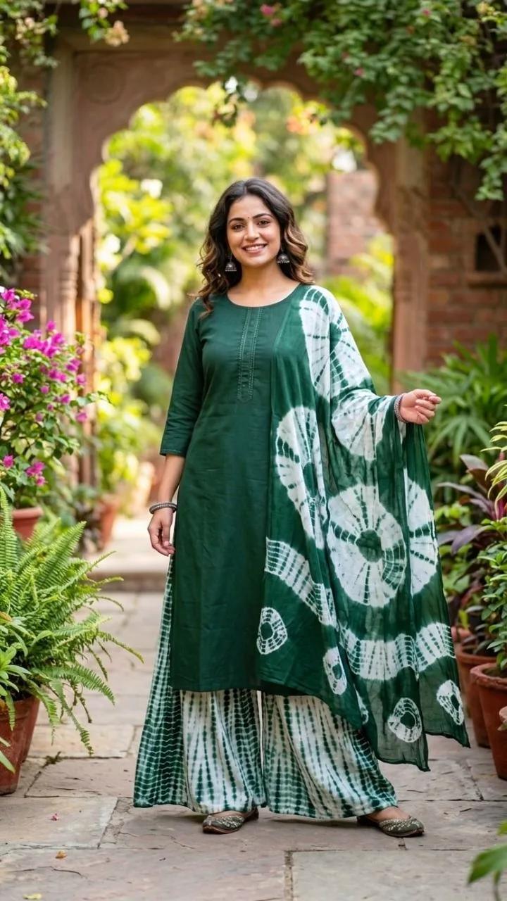 August special-II — 3-pc lawn stitched suit