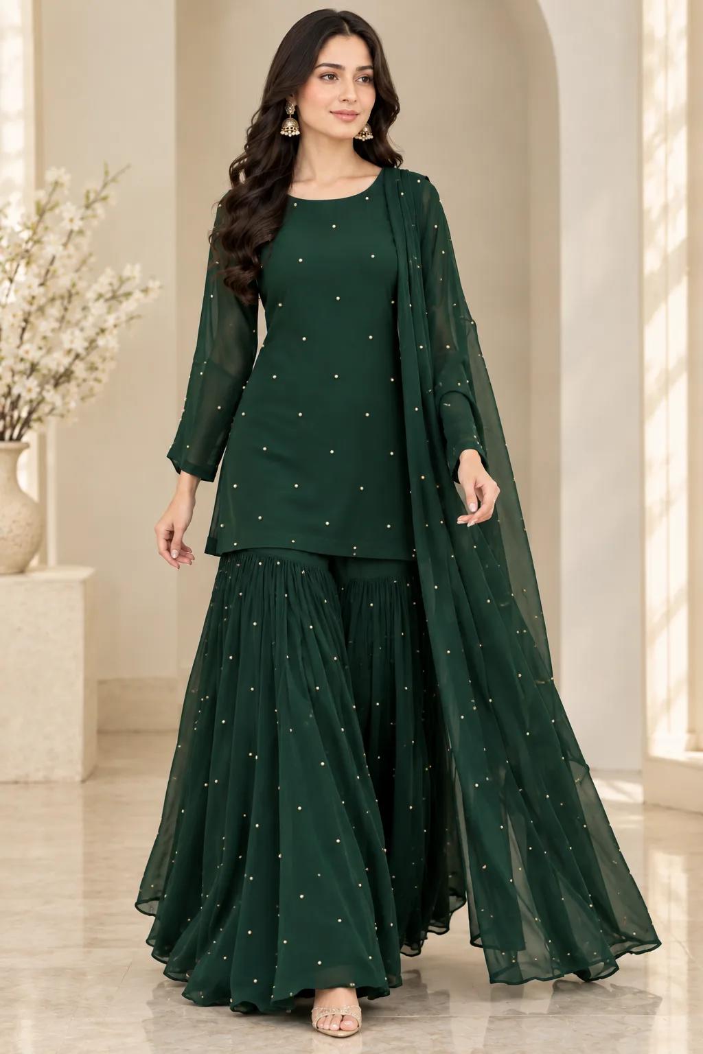 Zamurrad, Party wear suits, view 2
