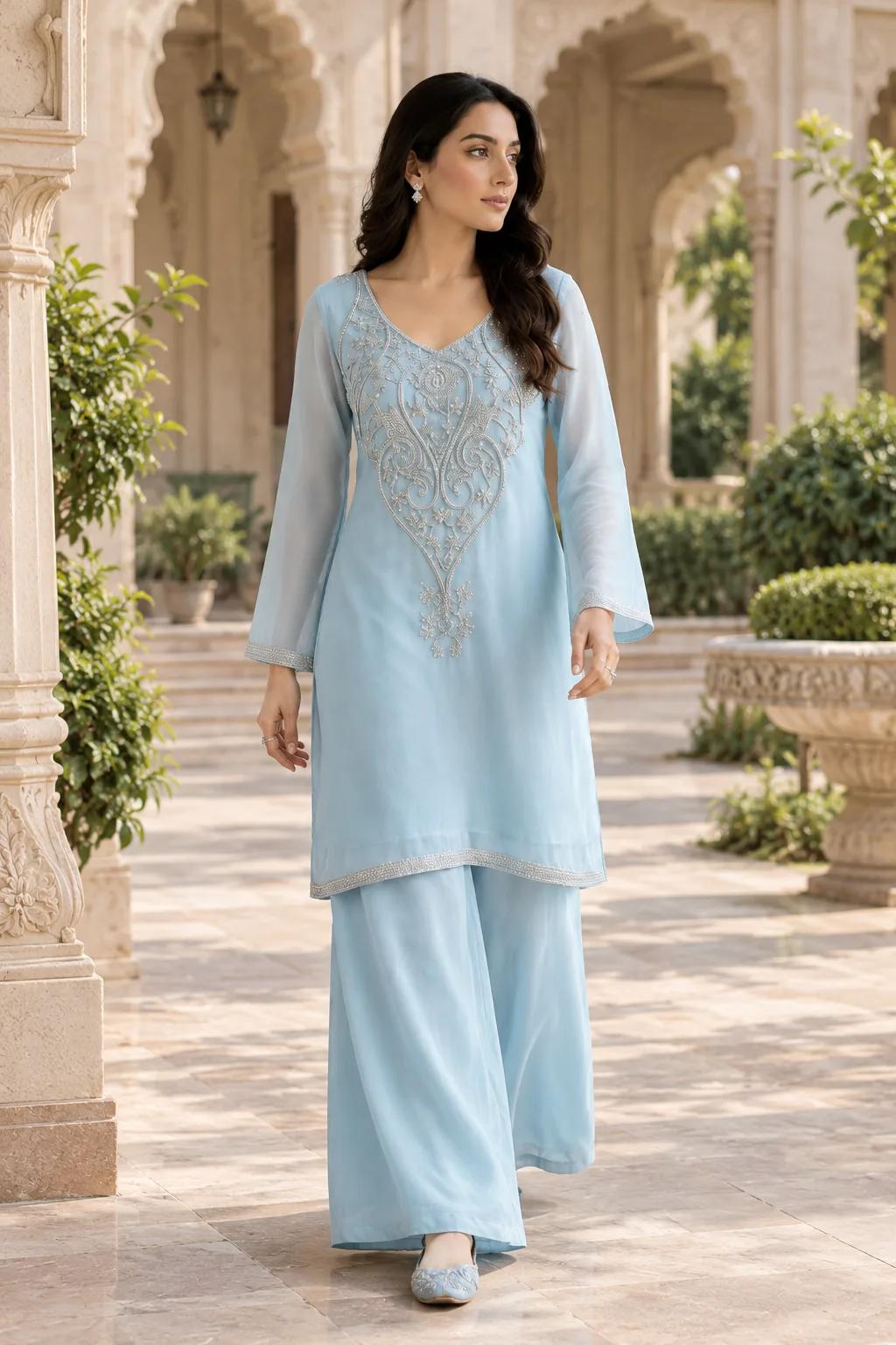 Crystal, Party wear suits, alternate view