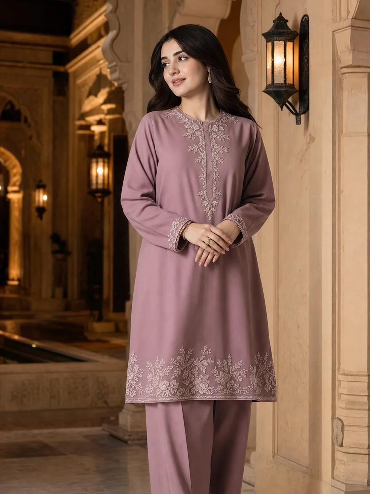 Rimsha (Hand Embroidered) — 2pc lawn suit Hand Embroidered — view 1