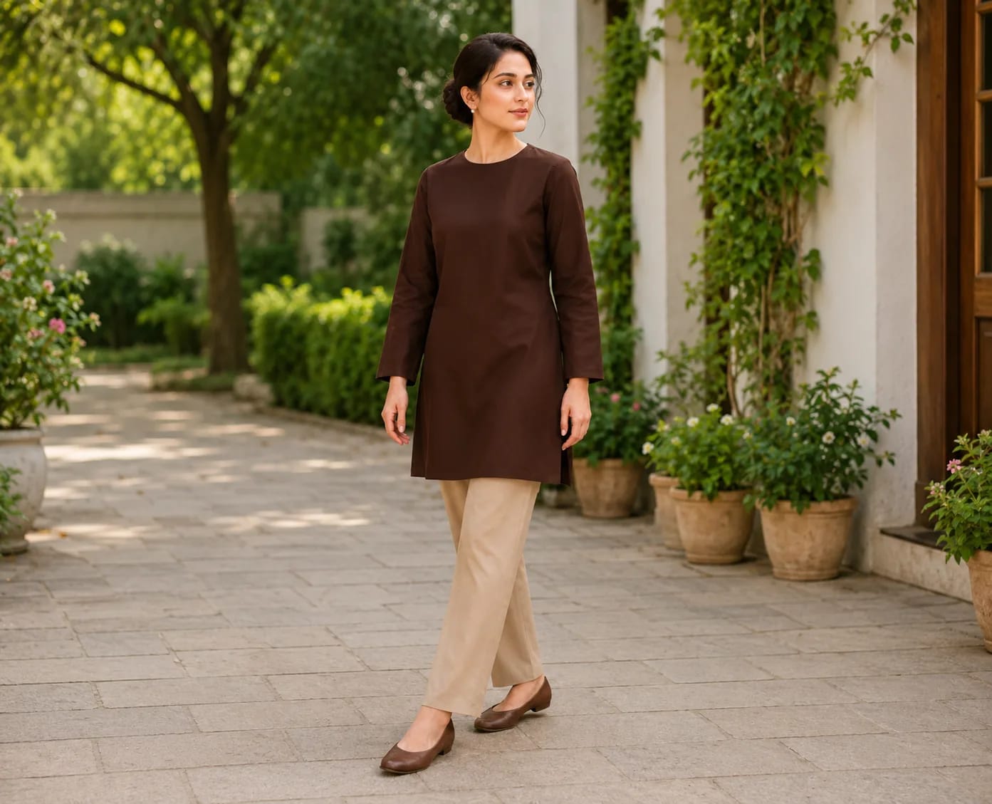 Daneen, Co-ord Set Kurta and trouser, view 2