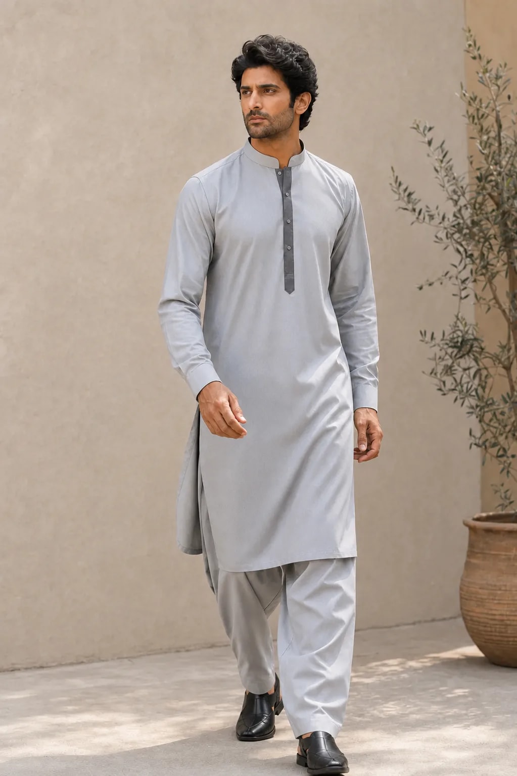 Faris, Casual Shalwar Kameez, alternate view