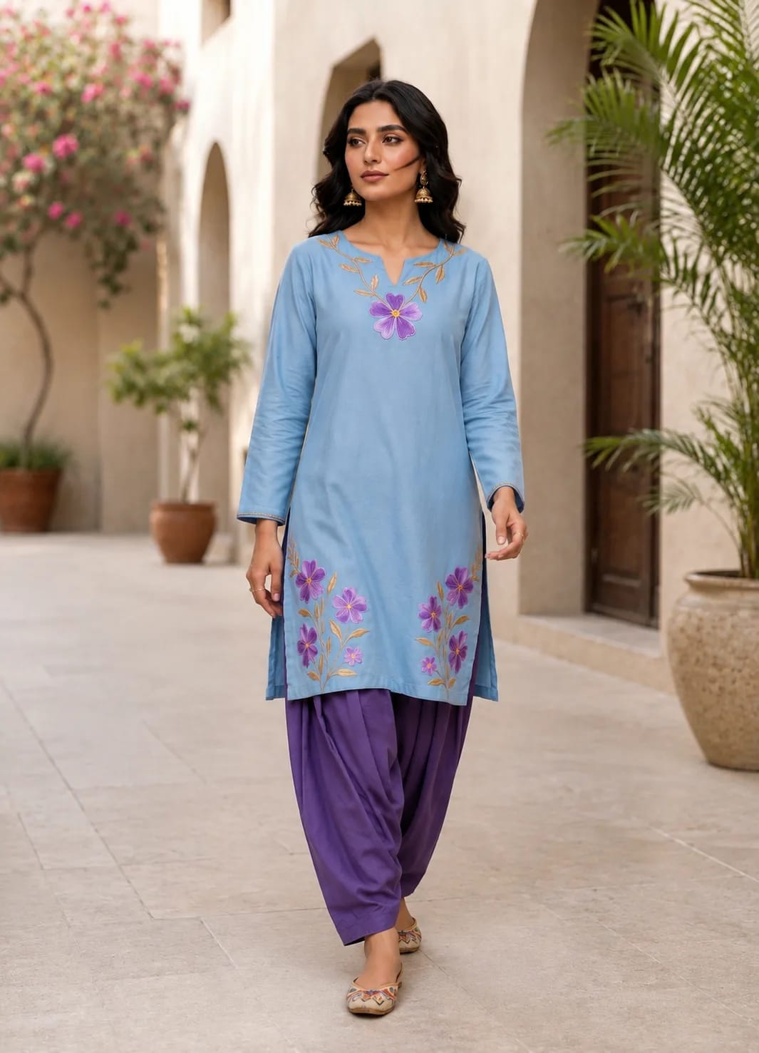 Pari-I (Hand Embroidered), 2pc lawn suit Hand Embroidered, view 1