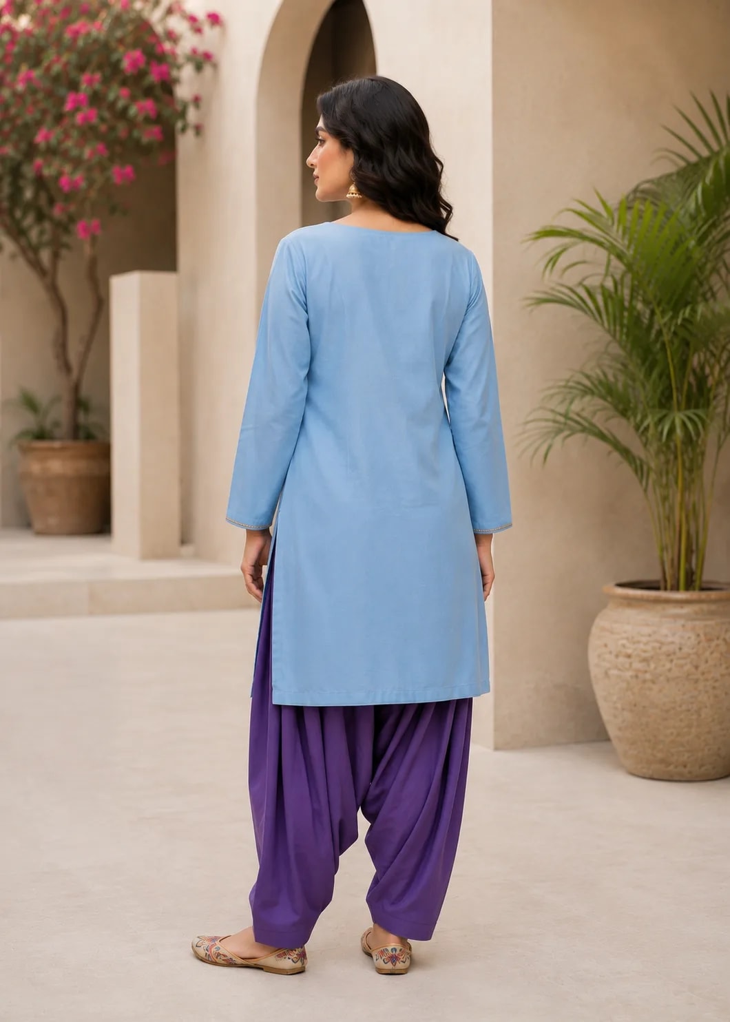Pari-I (Hand Embroidered), 2pc lawn suit Hand Embroidered, view 5