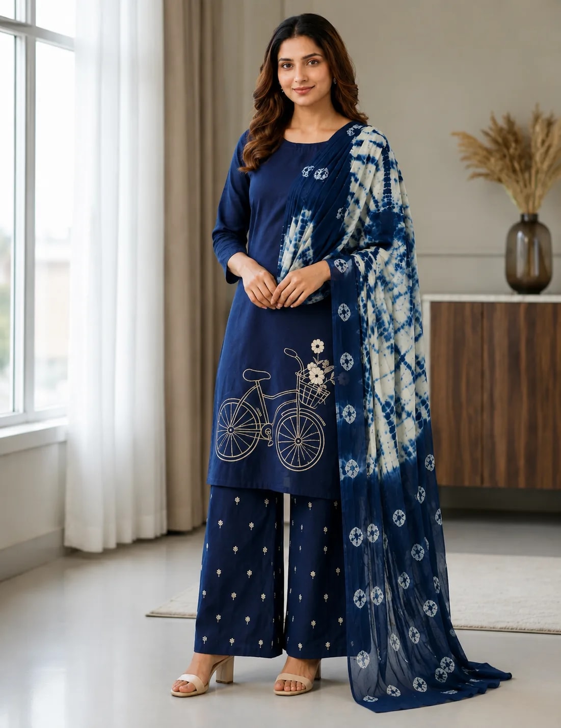 Safar-II, 3 pc suit with lawn duppata