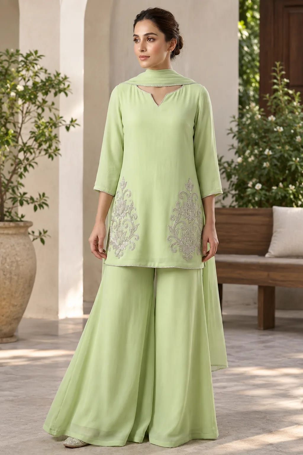 Zahra, Party wear suits, view 2