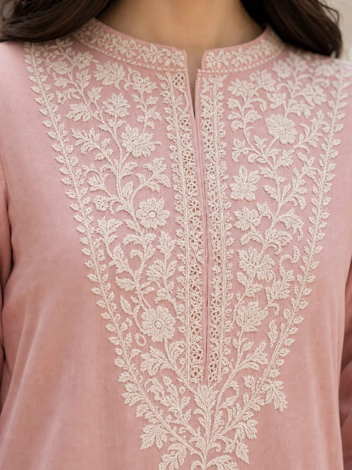 Pareesa (Hand Embroidered), 2pc lawn suit Hand Embroidered, view 4