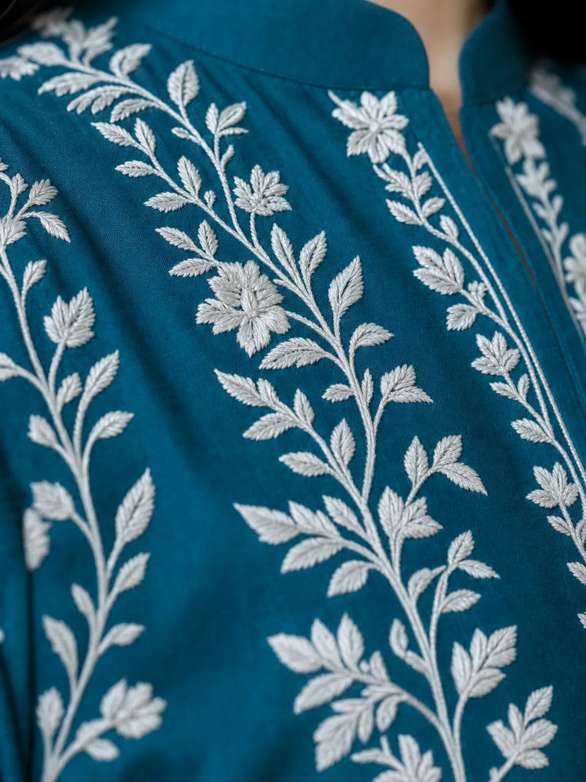 Aabroo (Hand Embroidered), 2pc lawn suit Hand Embroidered, view 5