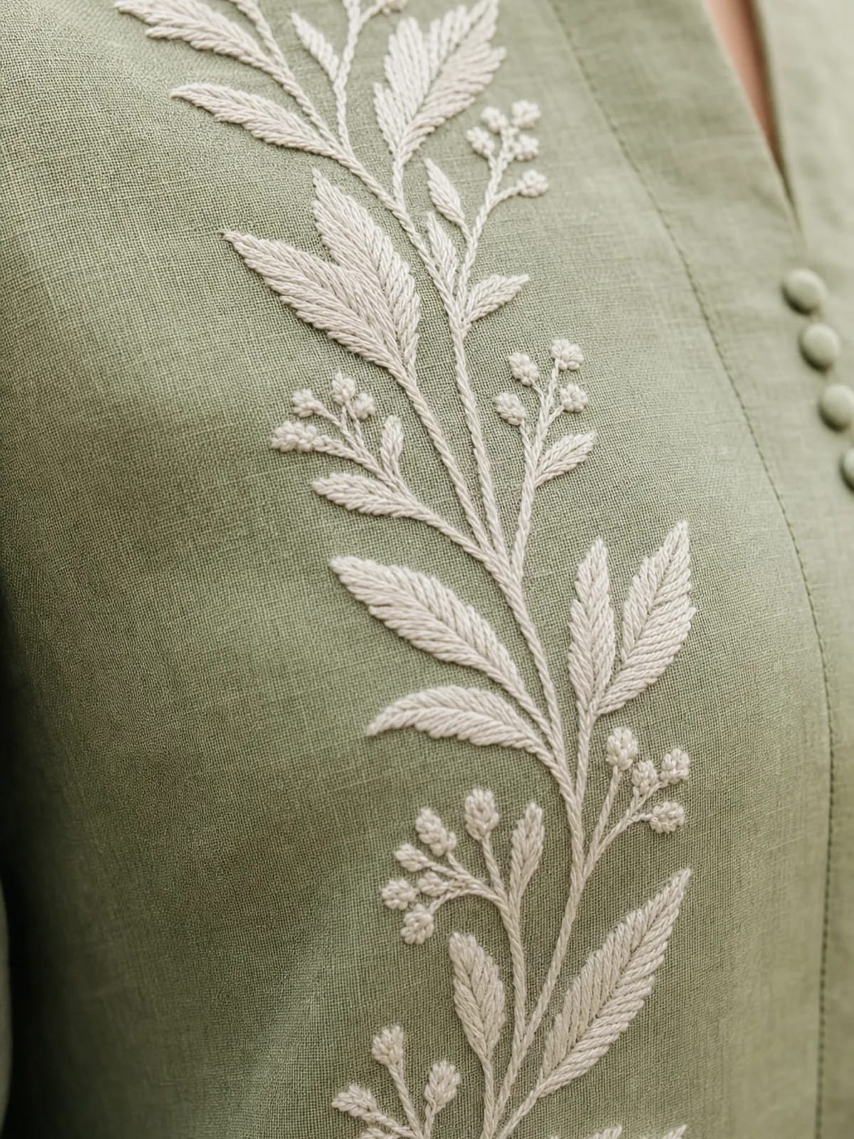 Bano (Hand Embroidered), 2pc lawn suit Hand Embroidered, view 5