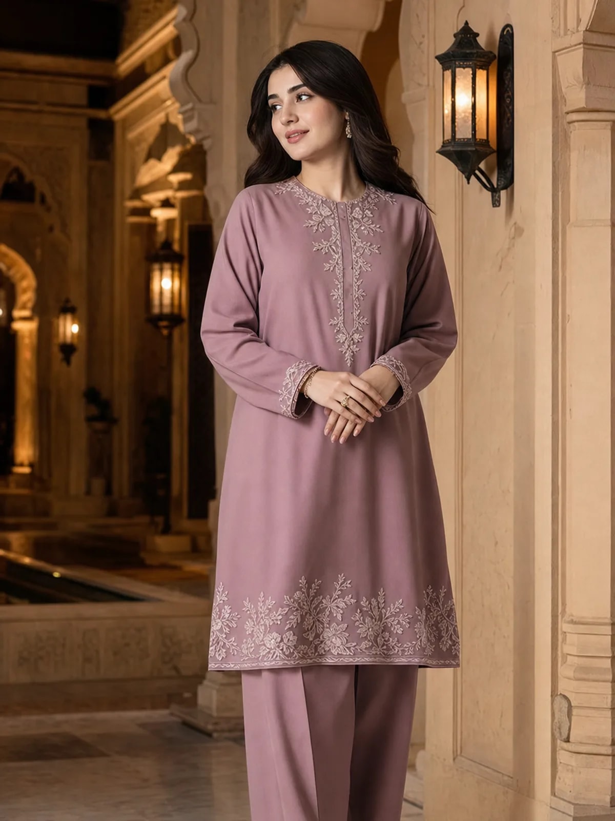 Rimsha (Hand Embroidered), 2pc lawn suit Hand Embroidered, view 1