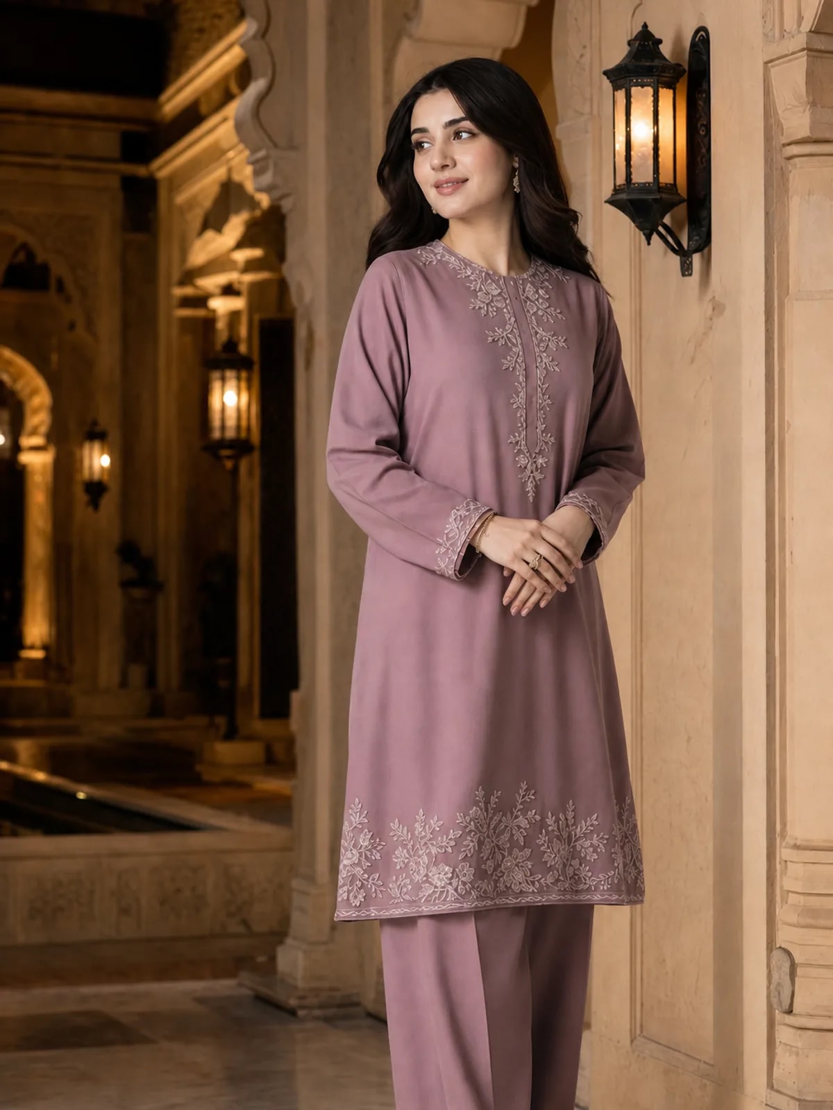 Rimsha (Hand Embroidered), 2pc lawn suit Hand Embroidered, view 2