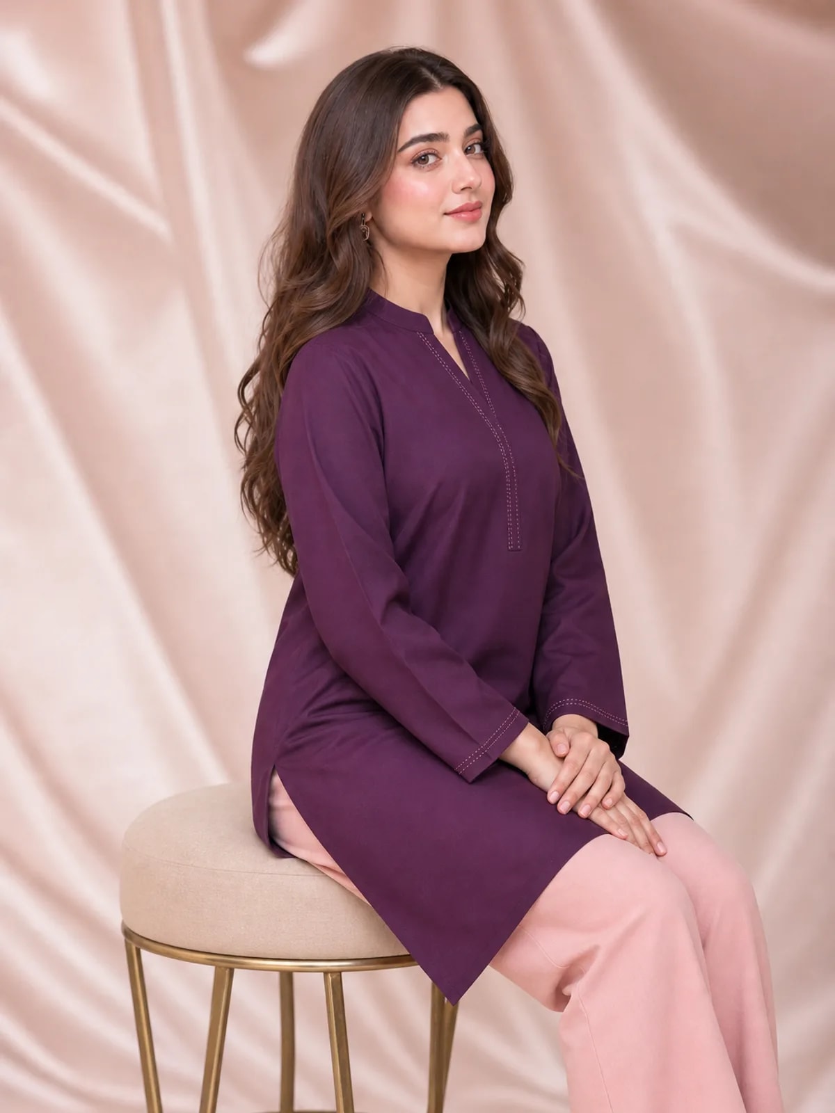 Lubna, Co-ord Set Kurta and trouser, view 2